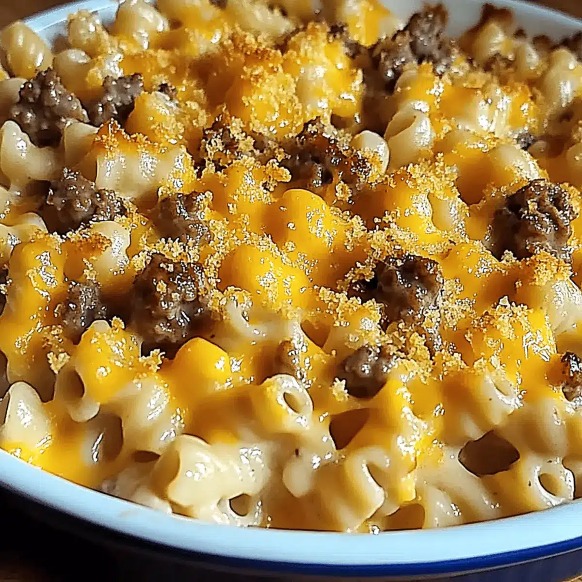 Loaded Cheddar Ranch Beef Casserole
