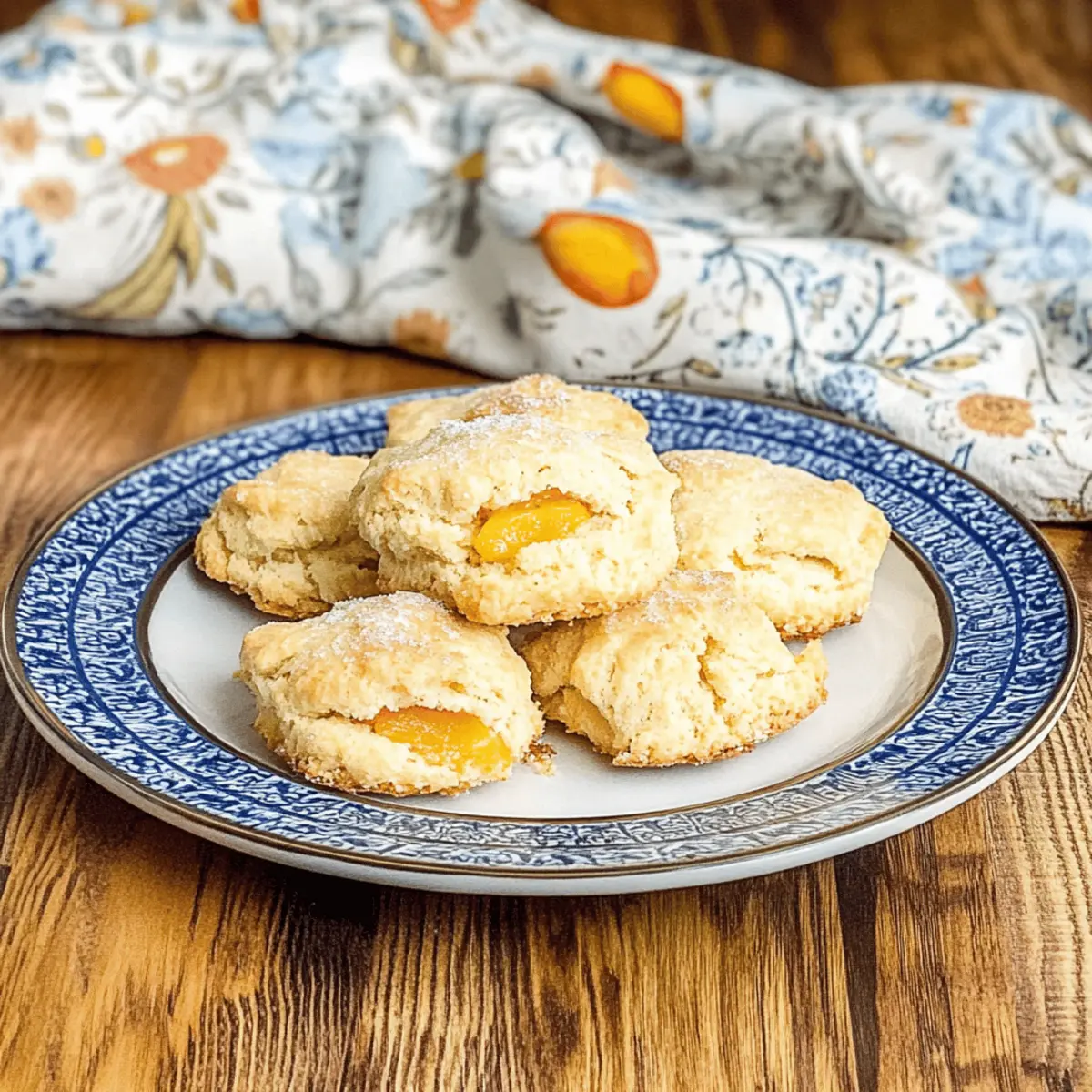 Peach Scones: Soft, Sweet Treats for a Cozy Morning 4 Peach Scones
