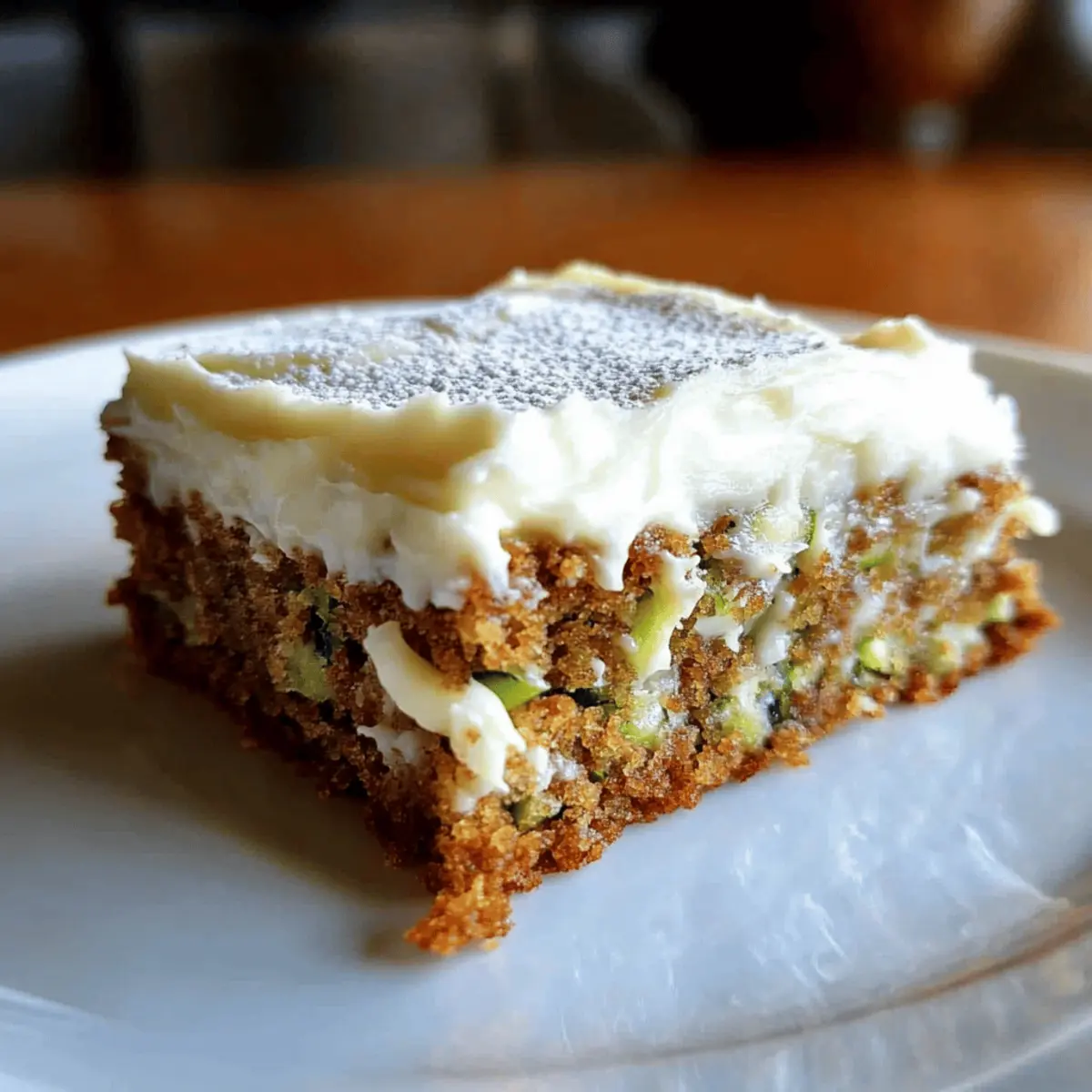 Irresistibly Moist Frosted Zucchini Spice Bars to Savor 4 Frosted Zucchini Spice Bars