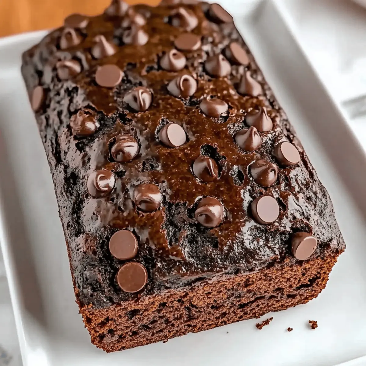 Moist Chocolate Zucchini Bread with Sour Cream Delight 4 Chocolate Zucchini Bread with Sour Cream
