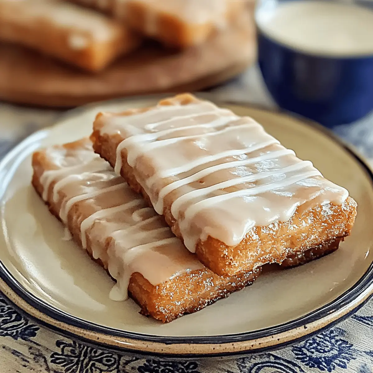 Baked Maple Donut Bars