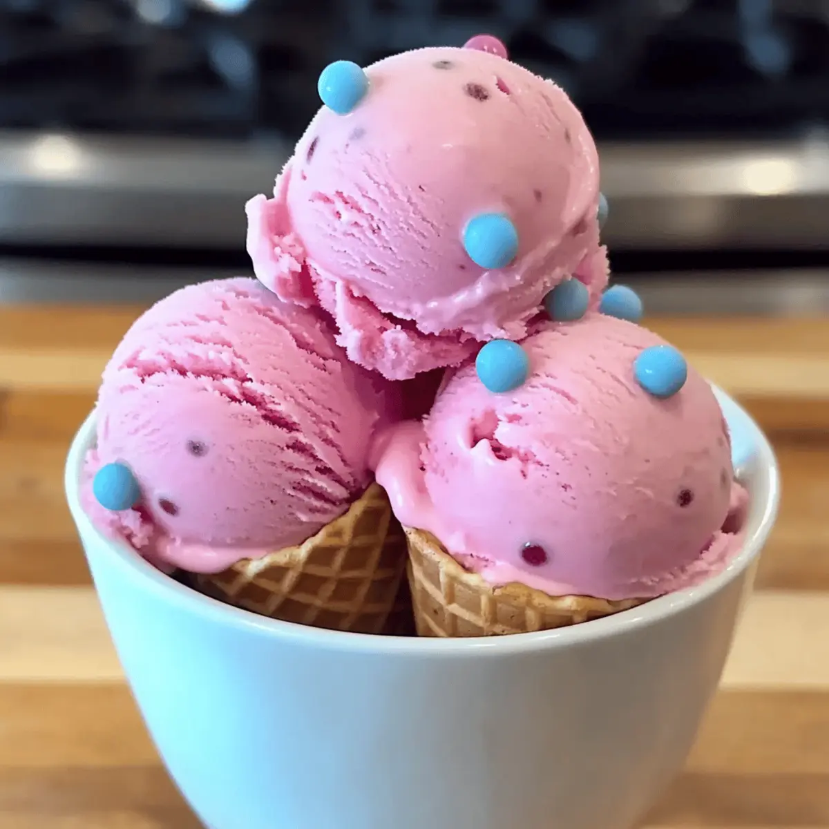 Creamy Bubblegum Ice Cream