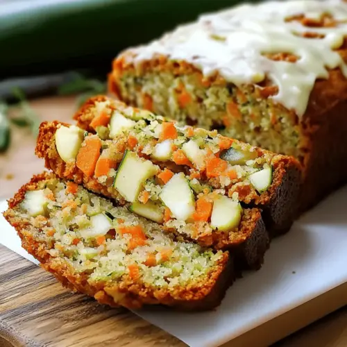 Carrot Zucchini Apple Bread