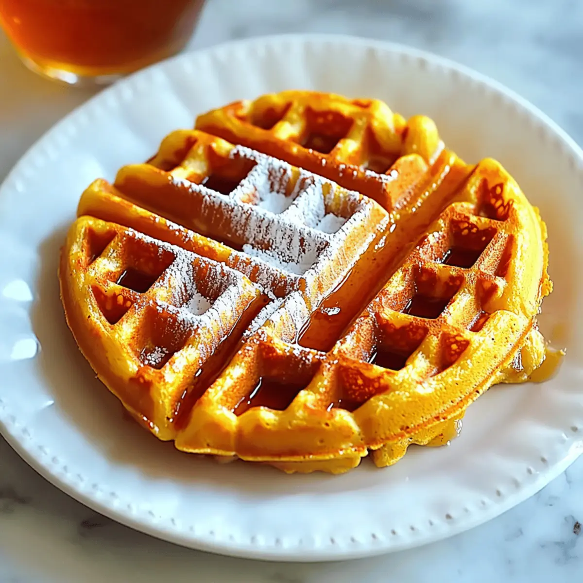 Fluffy Pumpkin Waffles for Cozy Fall Mornings 4 Pumpkin Waffles