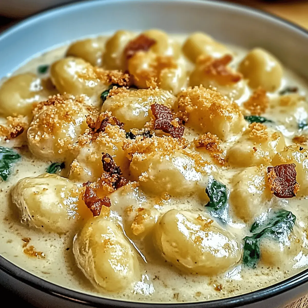 Creamy Crack Chicken Gnocchi