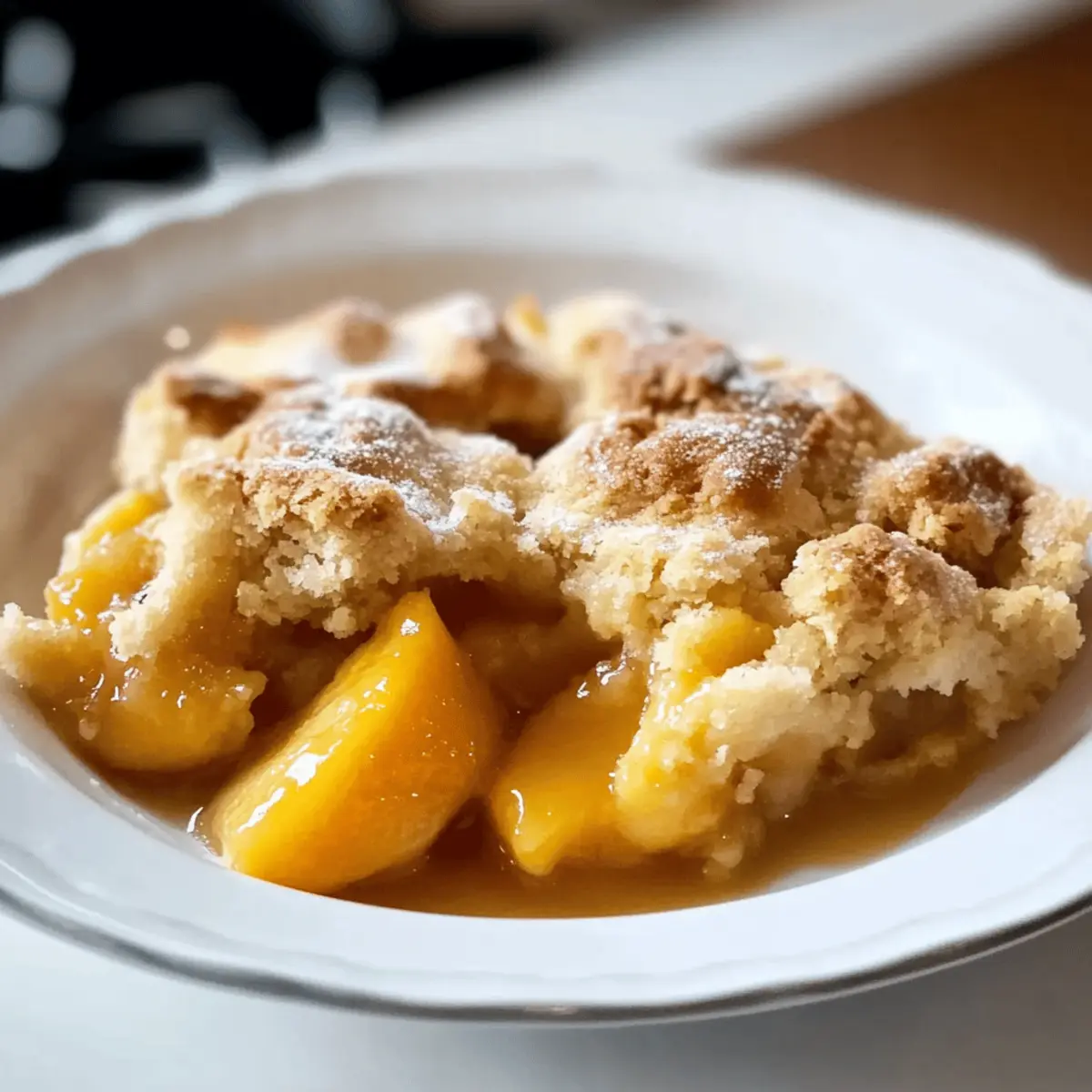 Peach Cobbler