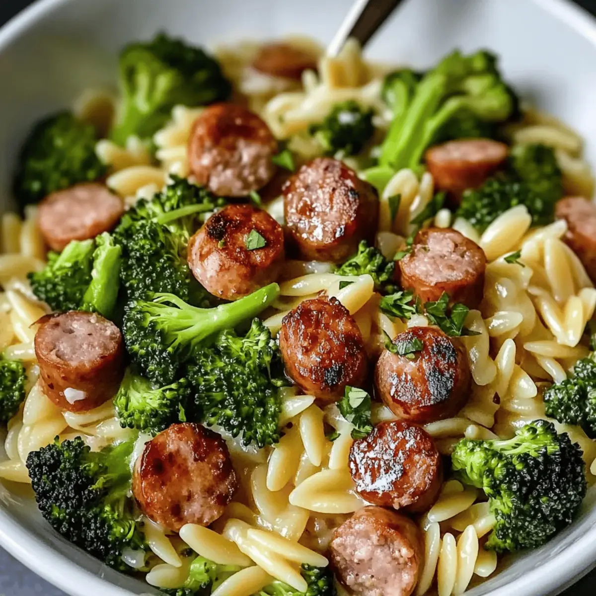 Chicken Sausage and Broccoli Orzo: Cozy One-Pot Delight 2 mupzvqzzz2bcthyzs9cp