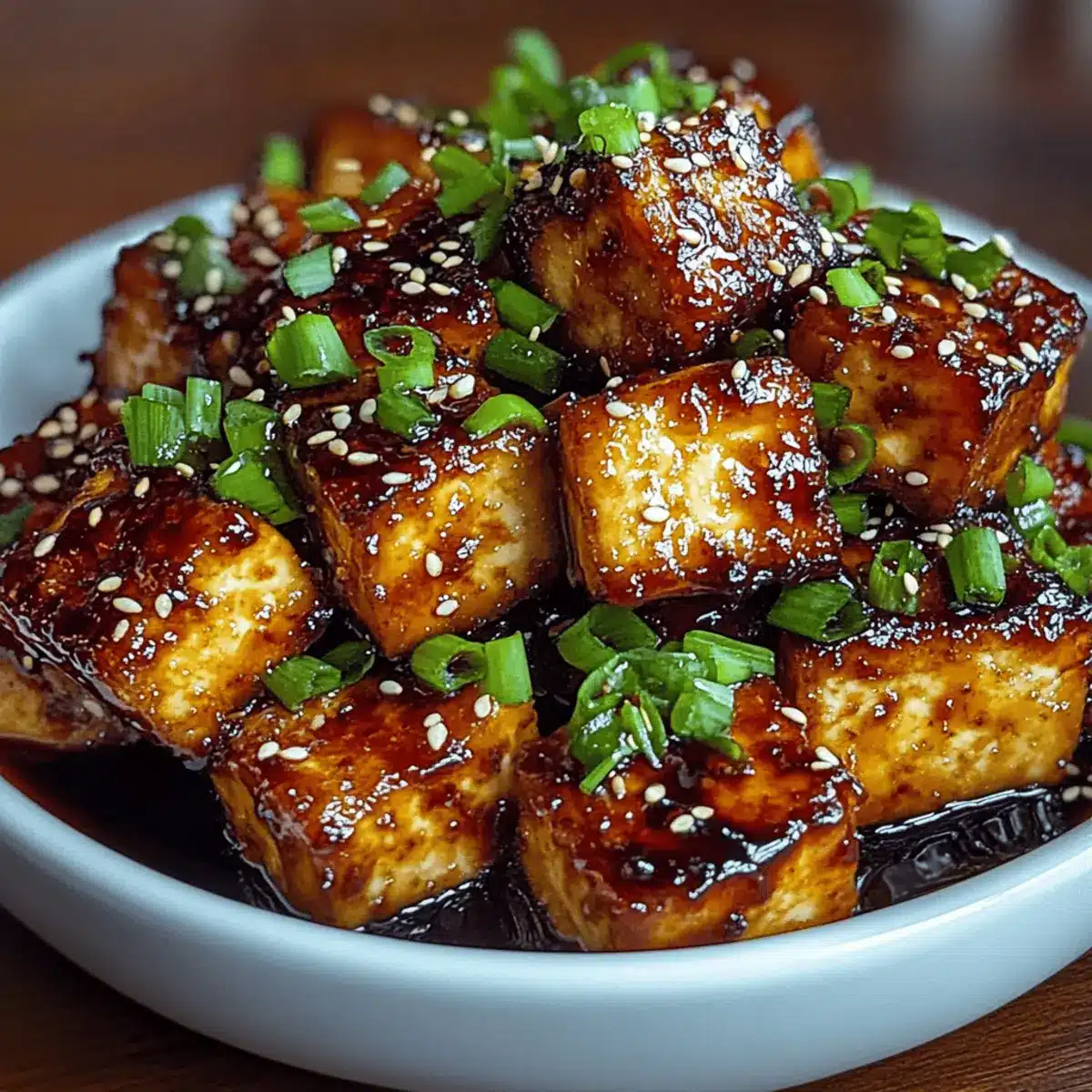 Tangy Marinated Tofu