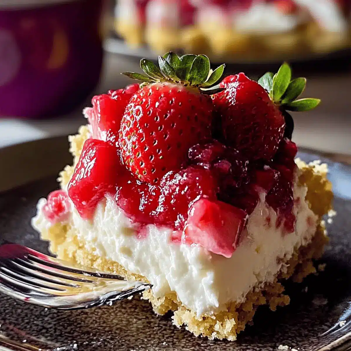 Irresistible Strawberry Cheesecake Dump Cake You’ll Love 4 Strawberry Cheesecake Dump Cake