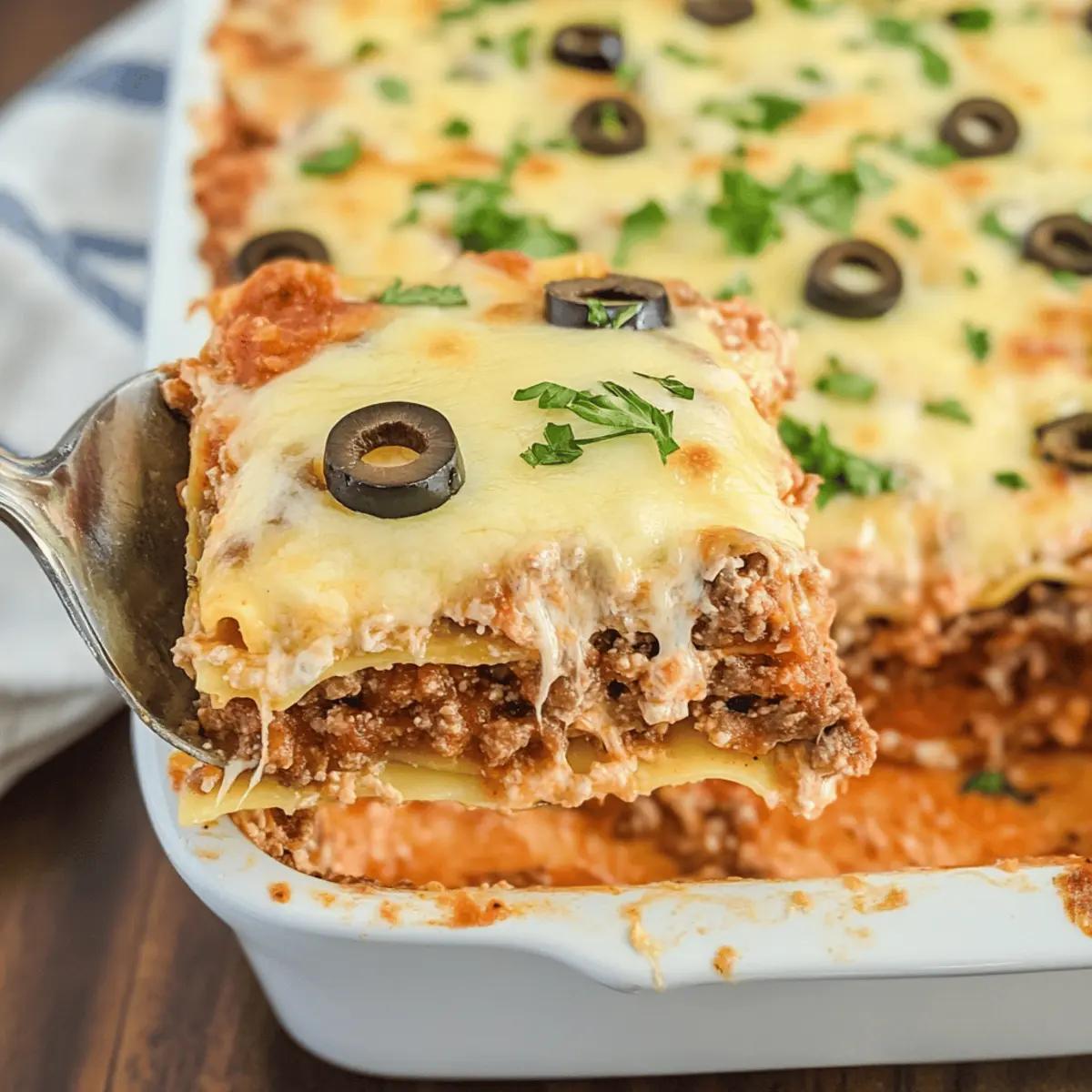 Southwestern Lasagna Casserole for a Cozy Family Feast 3