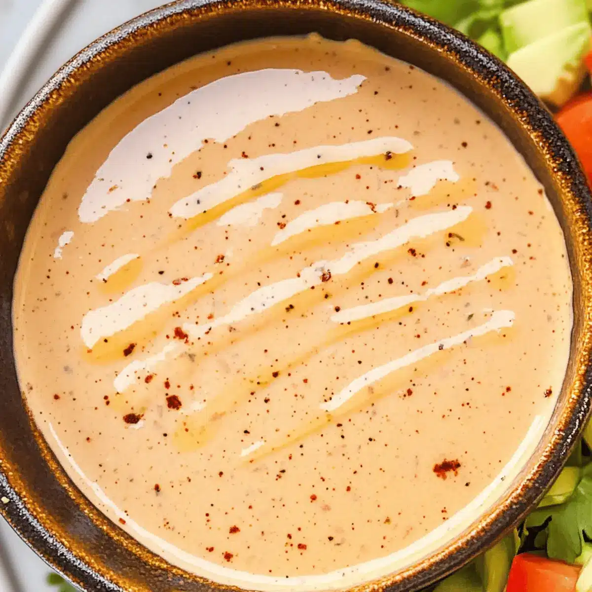 Zesty Salad Dressing That's Creamy and Full of Flavor 4 Salad Dressing