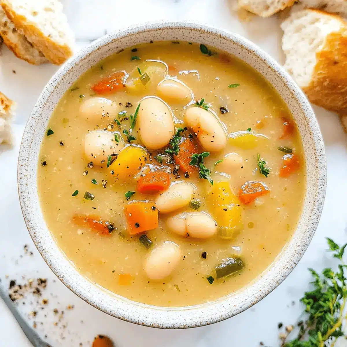 Cozy Butter Bean Soup for a Creamy Vegan Delight 3