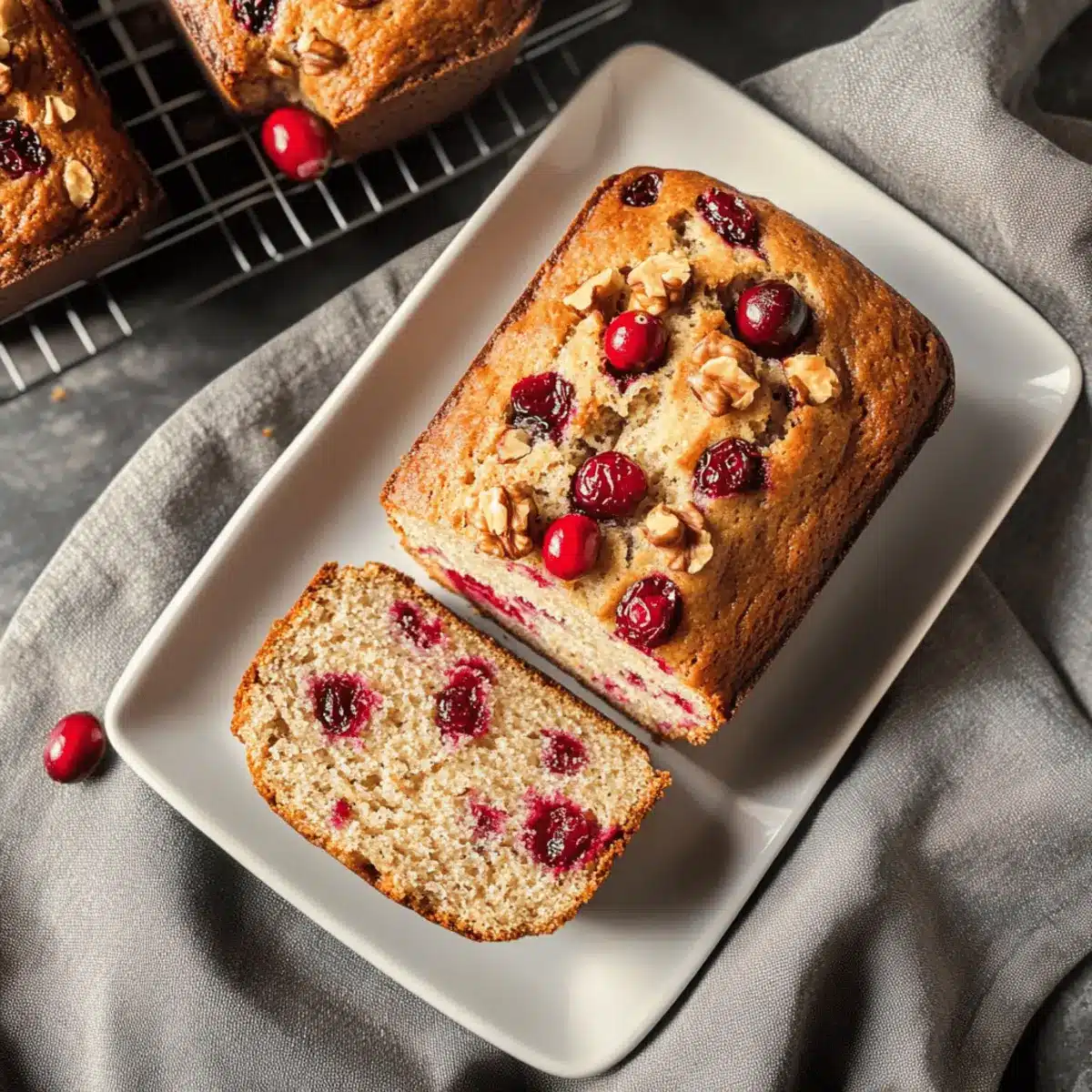 Cranberry Walnut Bread