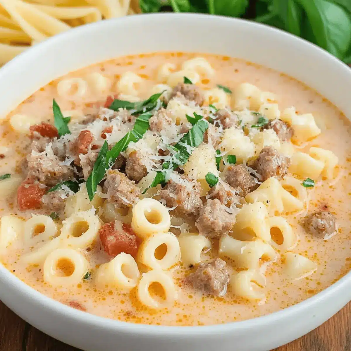 Creamy Parmesan Italian Sausage Soup for Cozy Family Nights 1 Creamy Parmesan Italian Sausage Soup kcqq5m