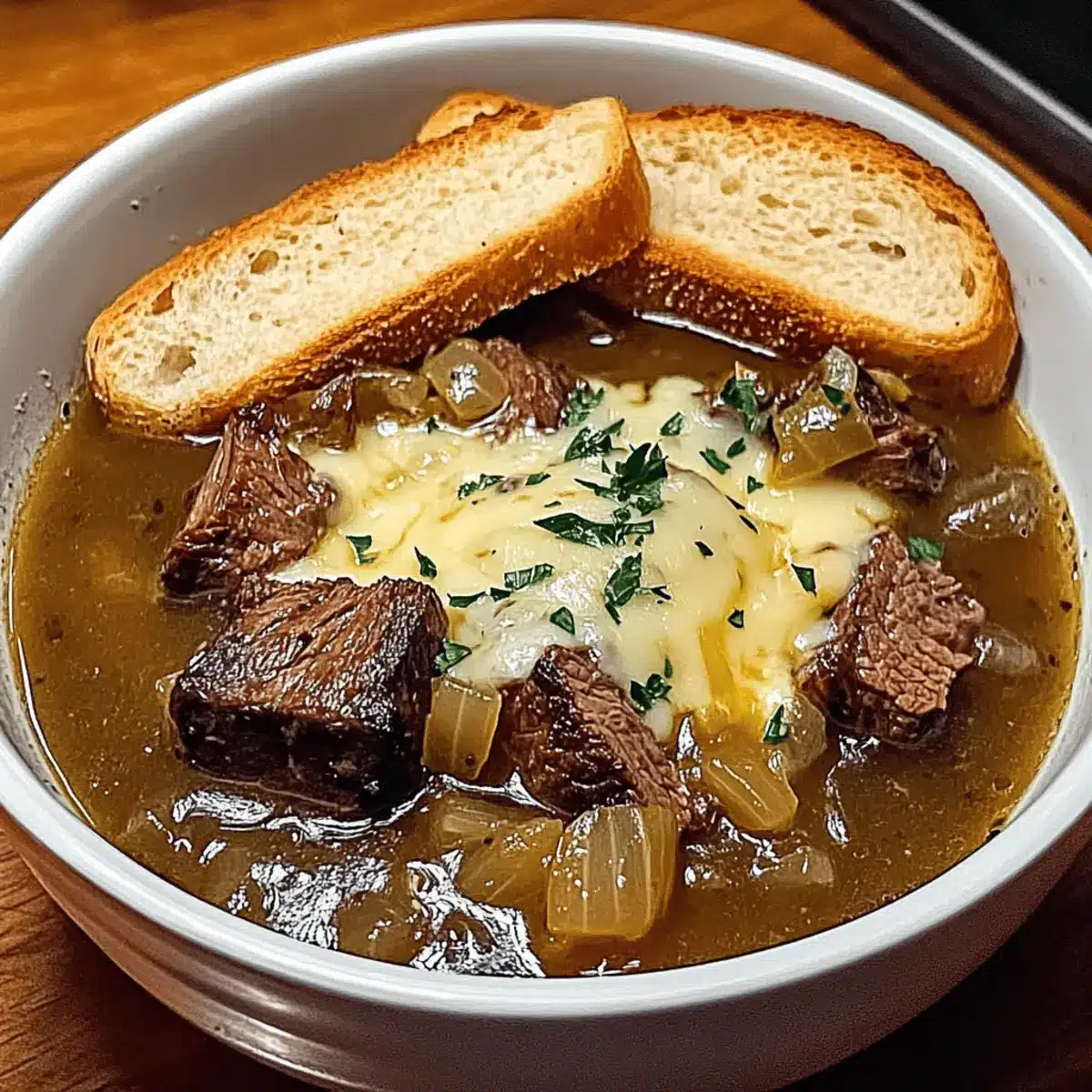Savor the Comfort of French Onion Beef Short Rib Soup 3 French Onion Beef Short Rib Soup cwtzyu