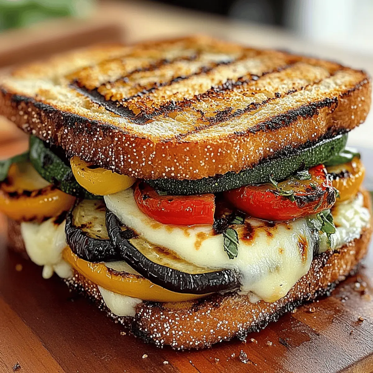Grilled Veggie & Mozzarella Sandwiches: A Flavorful Escape 2 Grilled Veggie Mozzarella Sandwiches zcdp8g