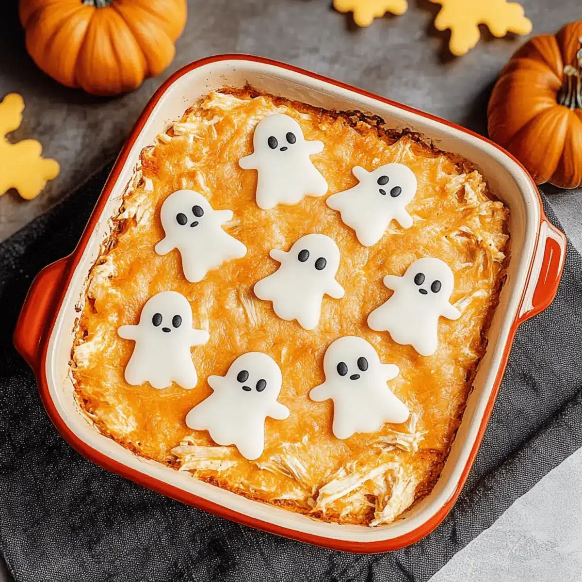 Spooky Halloween Buffalo Chicken Dip That'll Wow Your Guests 4 Halloween Buffalo Chicken Dip