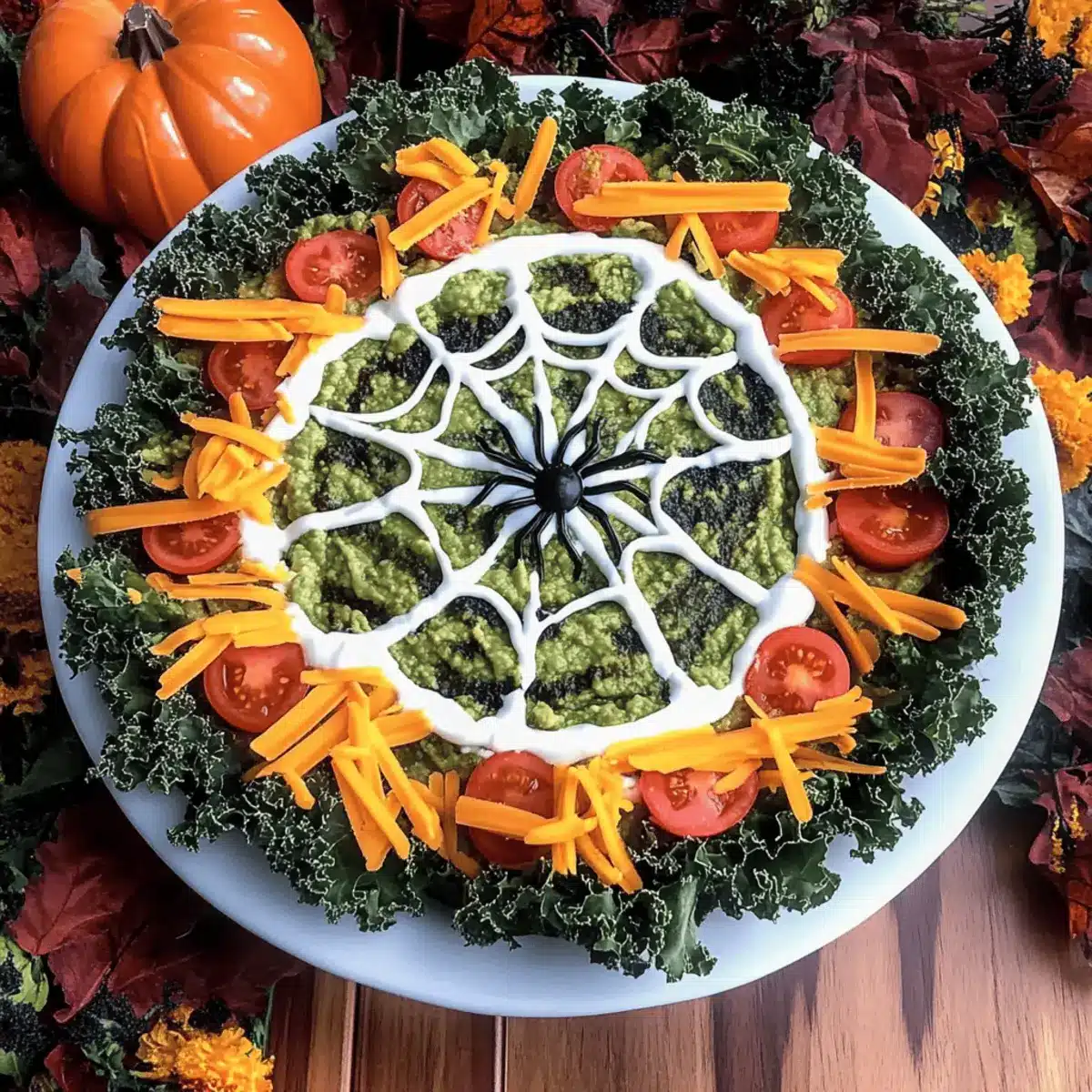 Spooky Halloween Taco Dip That's Guilt-Free and Delicious 3