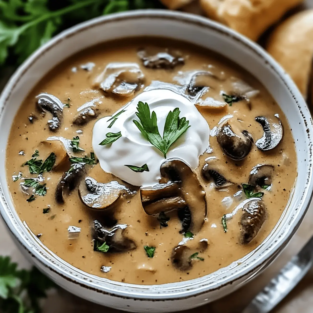 Hungarian Mushroom Soup nnansy