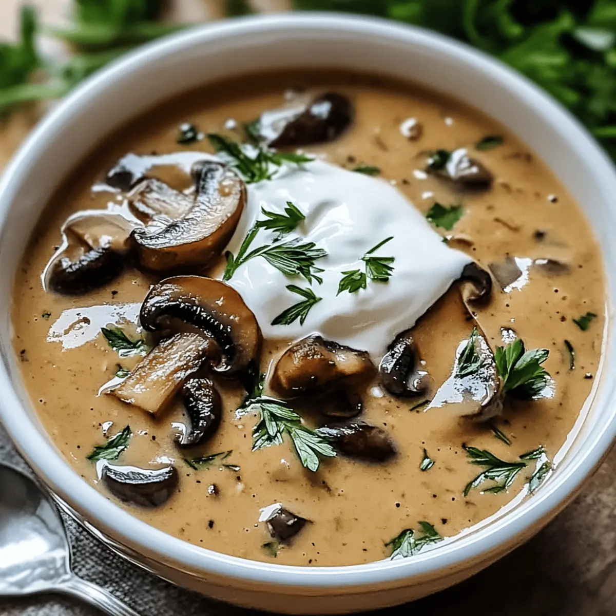 Hungarian Mushroom Soup