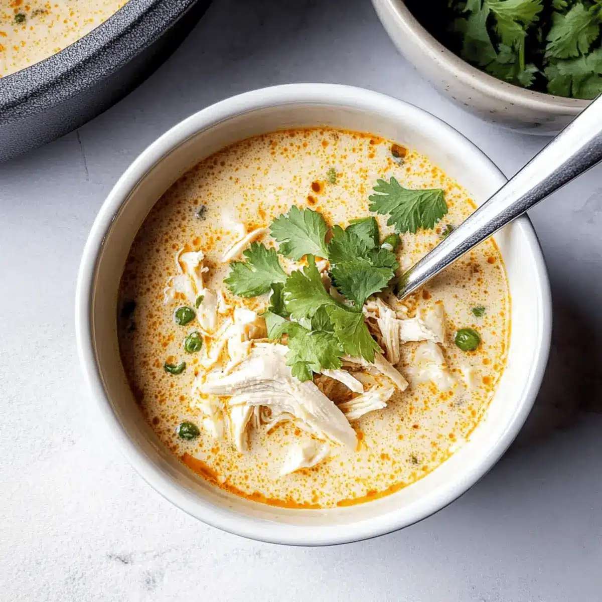 Keto White Chicken Chili wdmutz