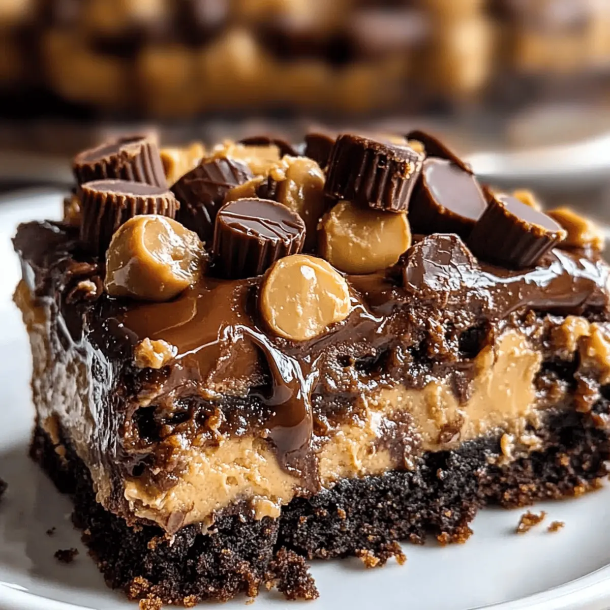 Peanut Butter Cup Dump Cake epemgs