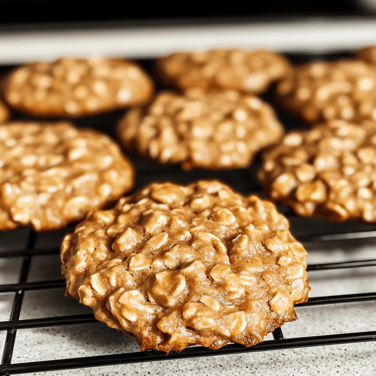 Peanut Butter Oatmeal Breakfast Cookies