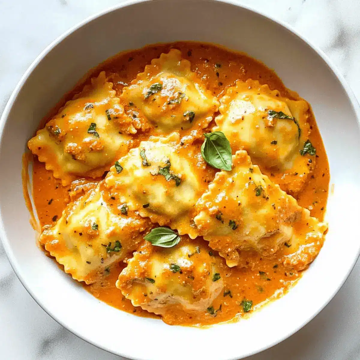 Creamy Ravioli Sauce You'll Crave: Quick Vegetarian Delight 3 Ravioli Sauce o6pead