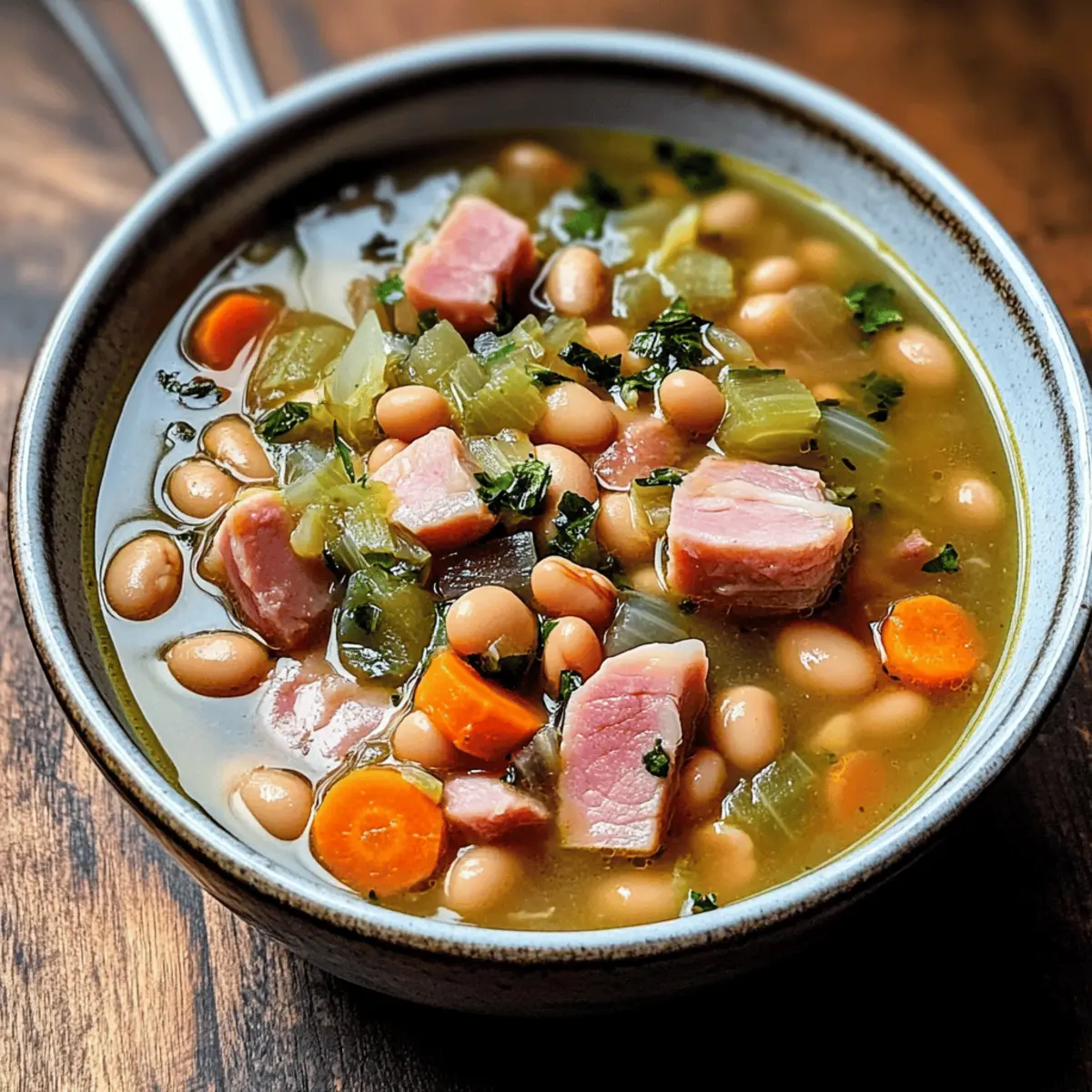 Smoked Ham Hock and Bean Cabbage wzuz8b