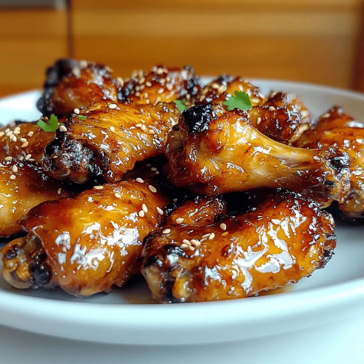 Sticky Pineapple Teriyaki Chicken Wings dgkt82