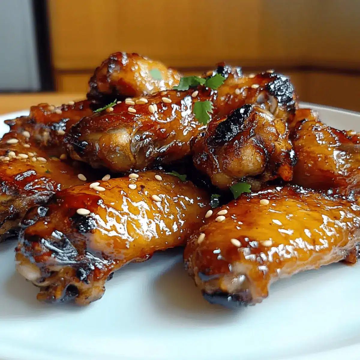 Sticky Pineapple-Teriyaki Chicken Wings
