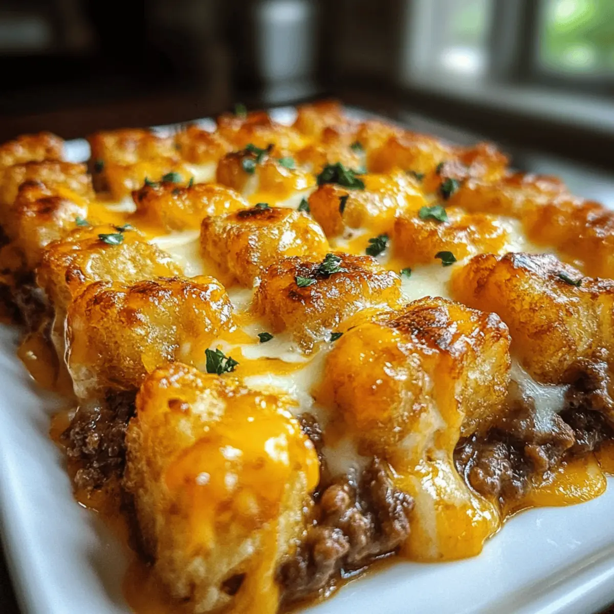 Savory Tater Tot Casserole That Will Delight Your Family 4 Tater Tot Casserole