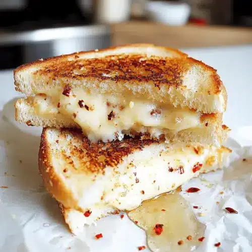 Cheese Grilled Cheese with Honey & Spice