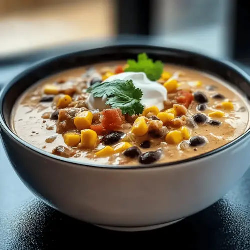 Creamy Taco Soup
