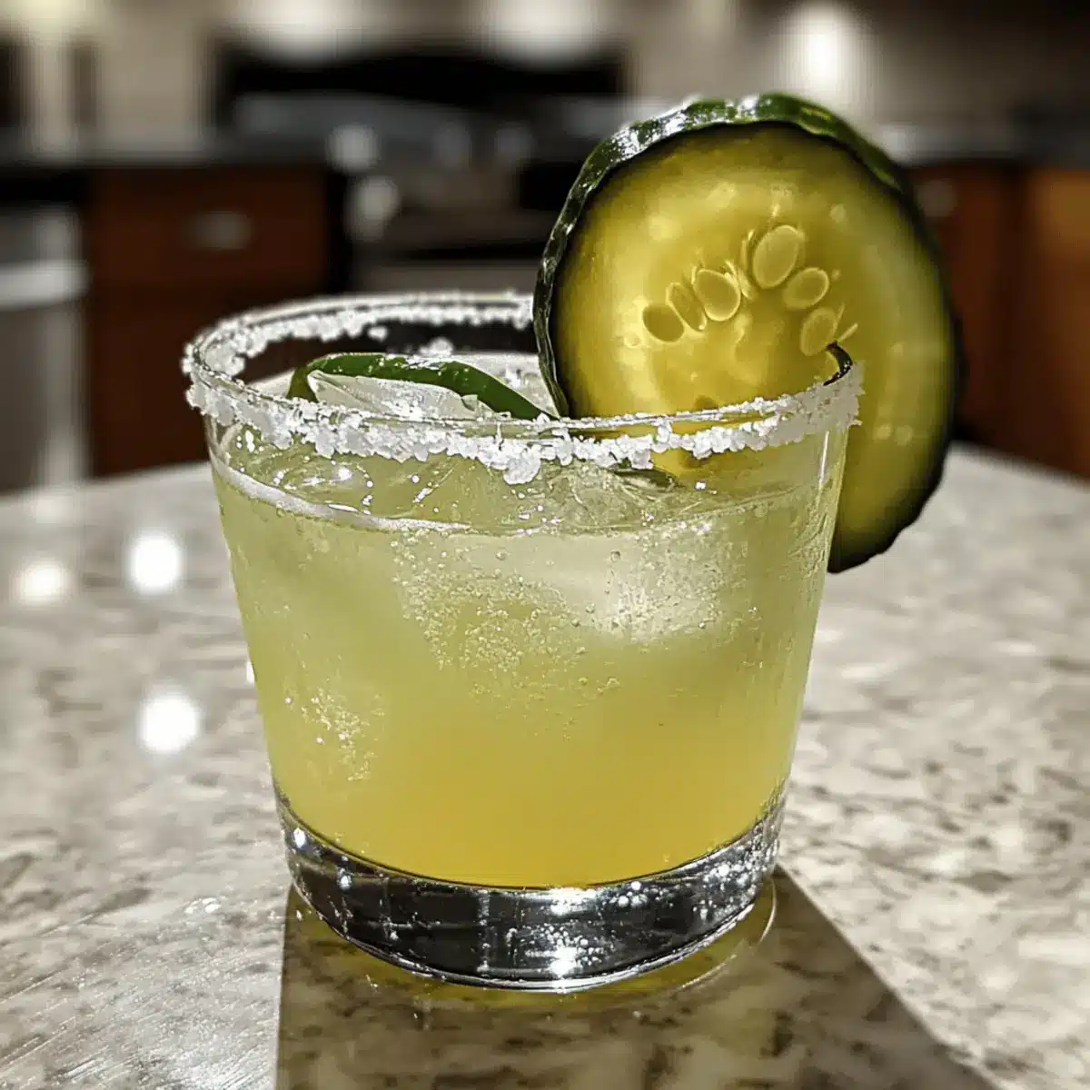 Tangy Pickle Margarita