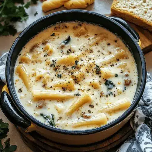 White Lasagna Soup