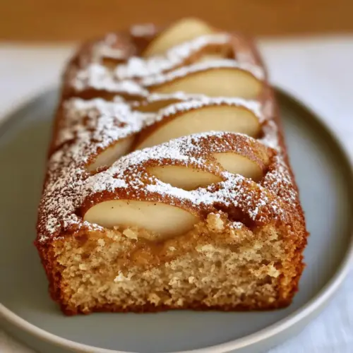 Spiced Pear Cake