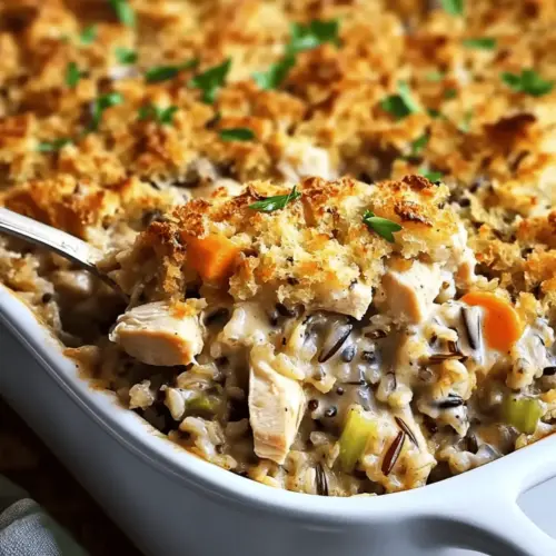 Chicken Wild Rice Casserole