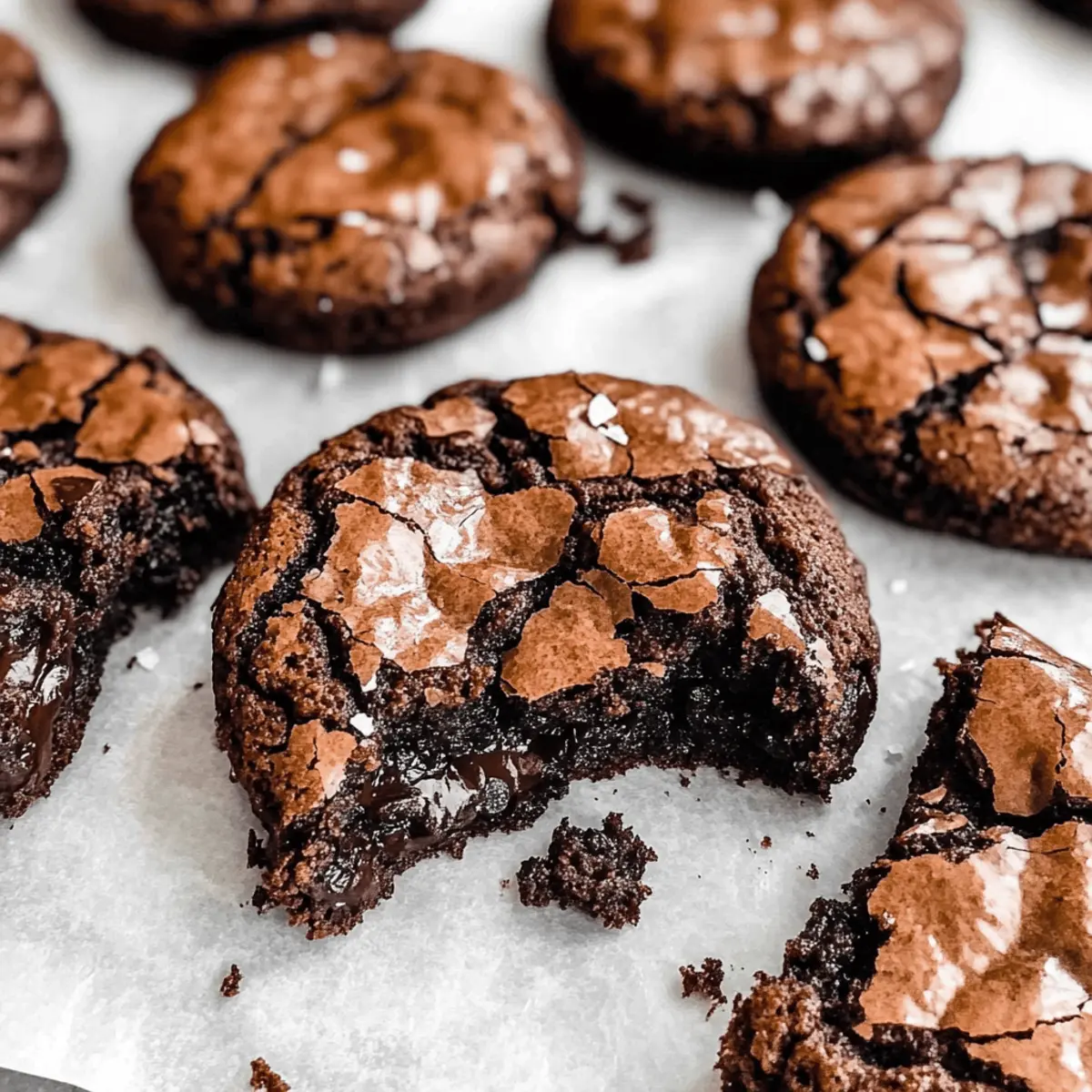 Fudgy Chewy Brookies