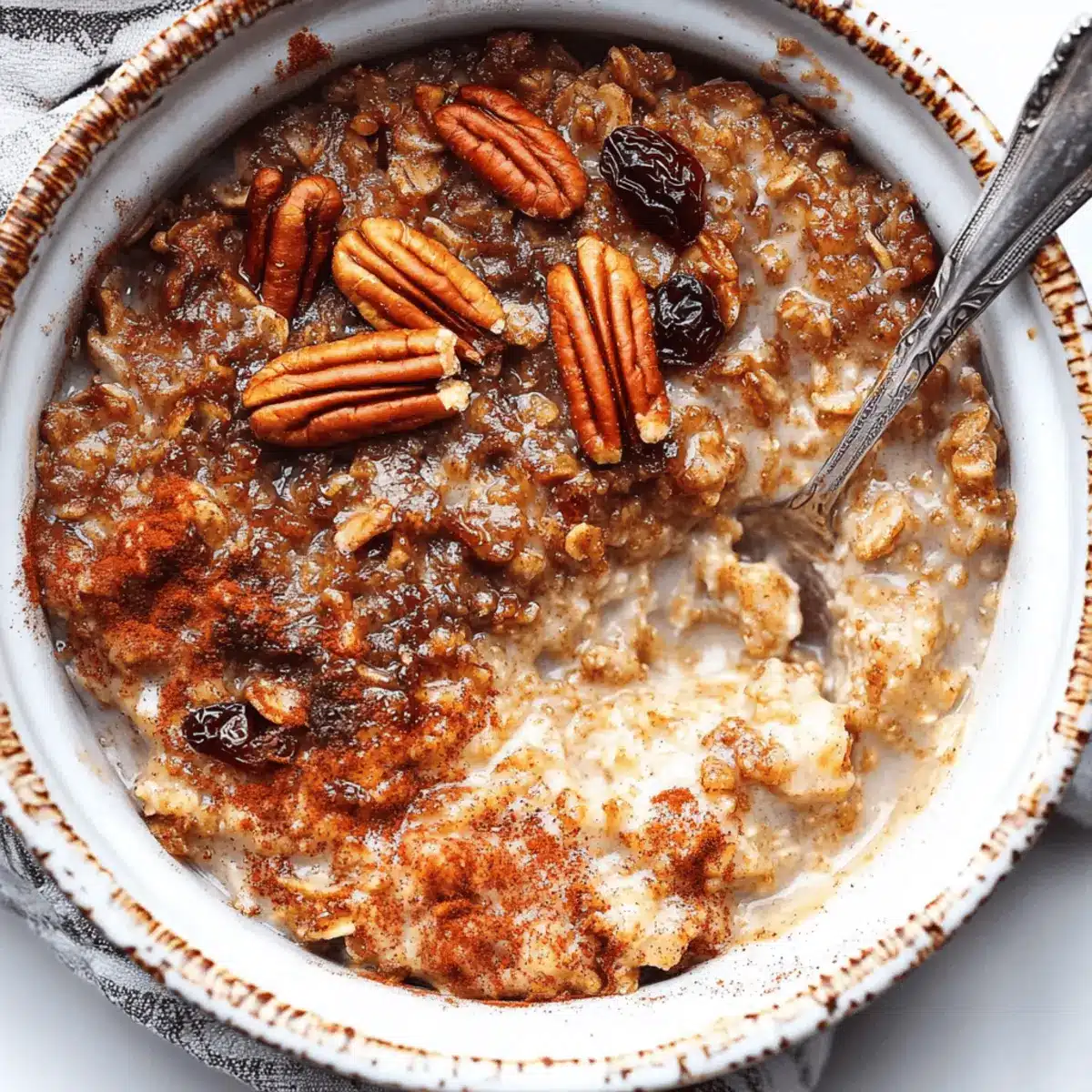 Vanilla Chai Baked Oatmeal
