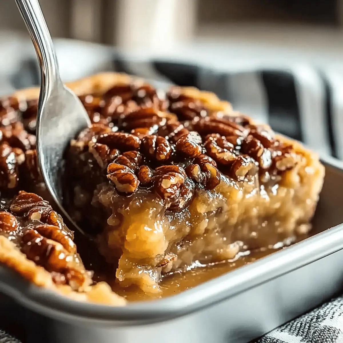Pecan Pie Dump Cake
