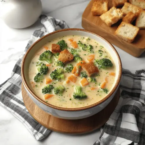 Gouda Broccoli Soup