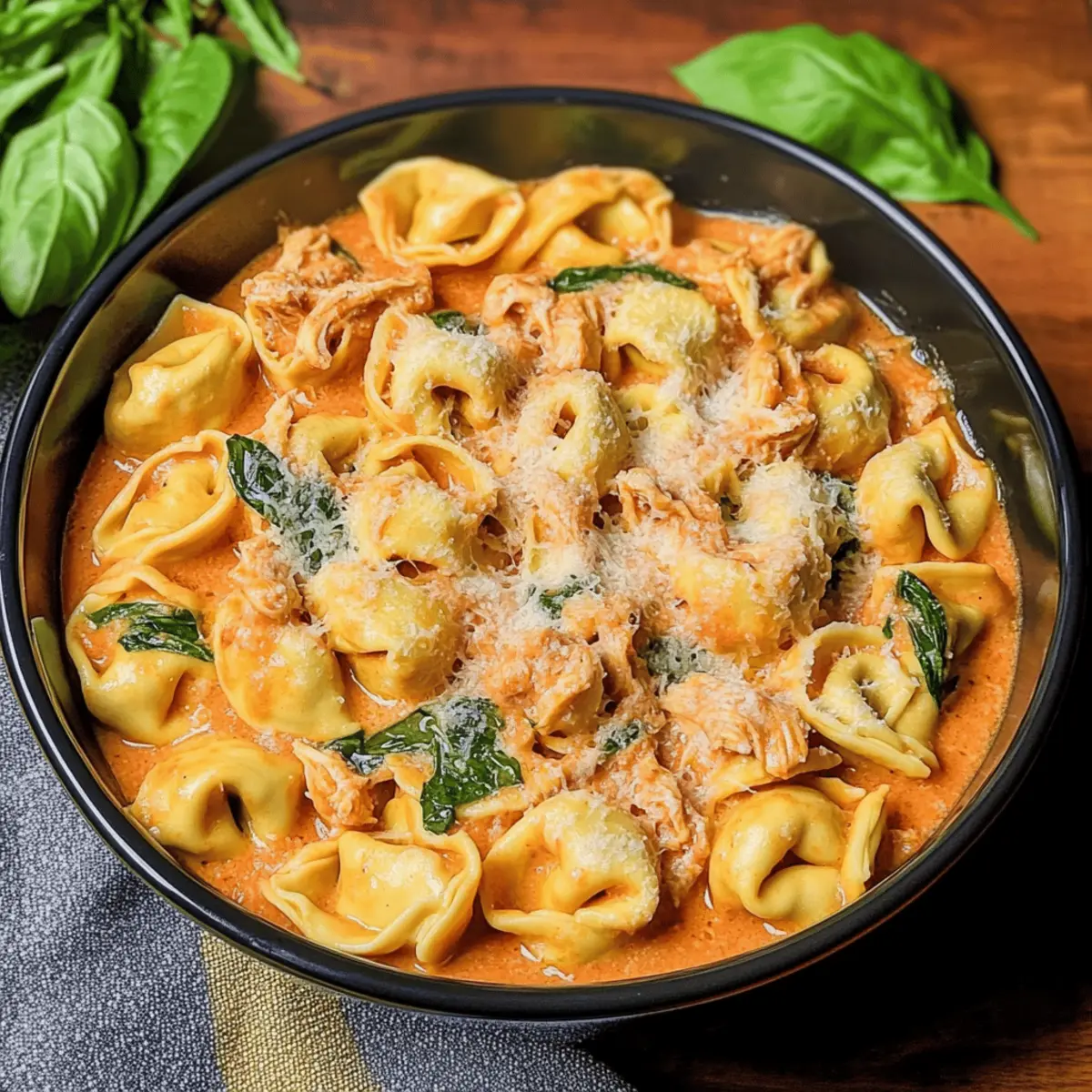 CrockPot Chicken Tortellini