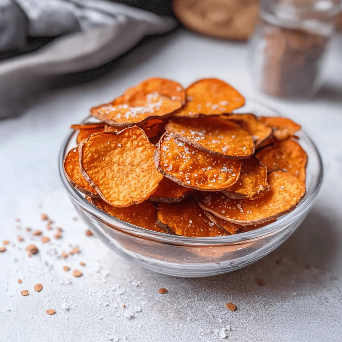 Air Fryer Sweet Potato Chips: Crispy, Vegan, and Irresistible 1 Air Fryer Sweet Potato Chips equh9y