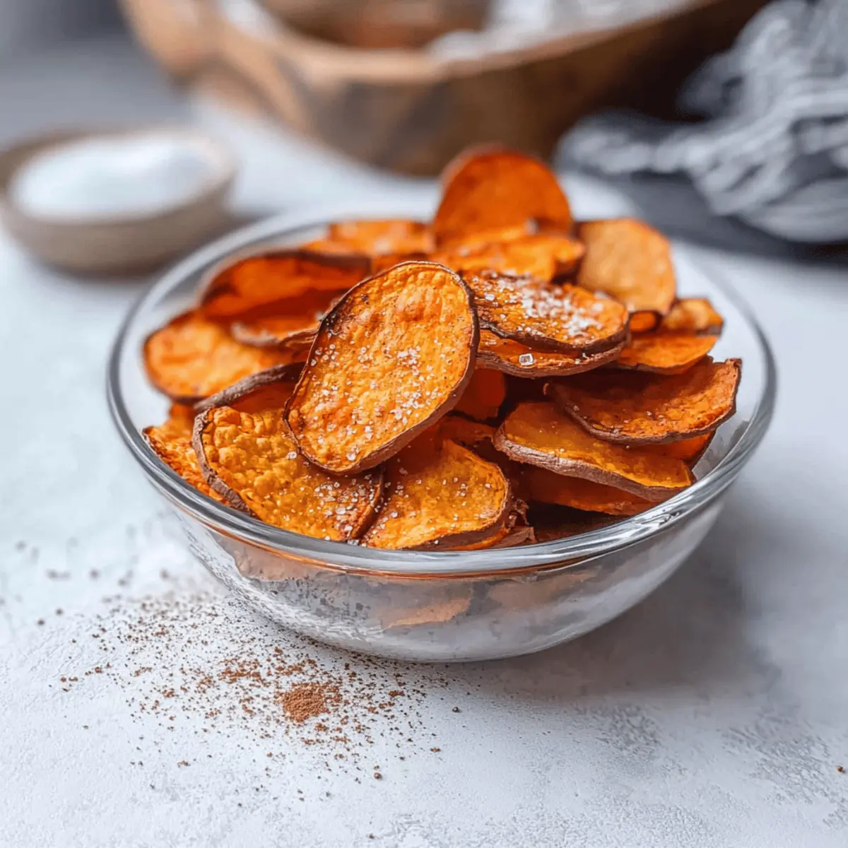 Air Fryer Sweet Potato Chips: Crispy, Vegan, and Irresistible 3 Air Fryer Sweet Potato Chips mmgksz