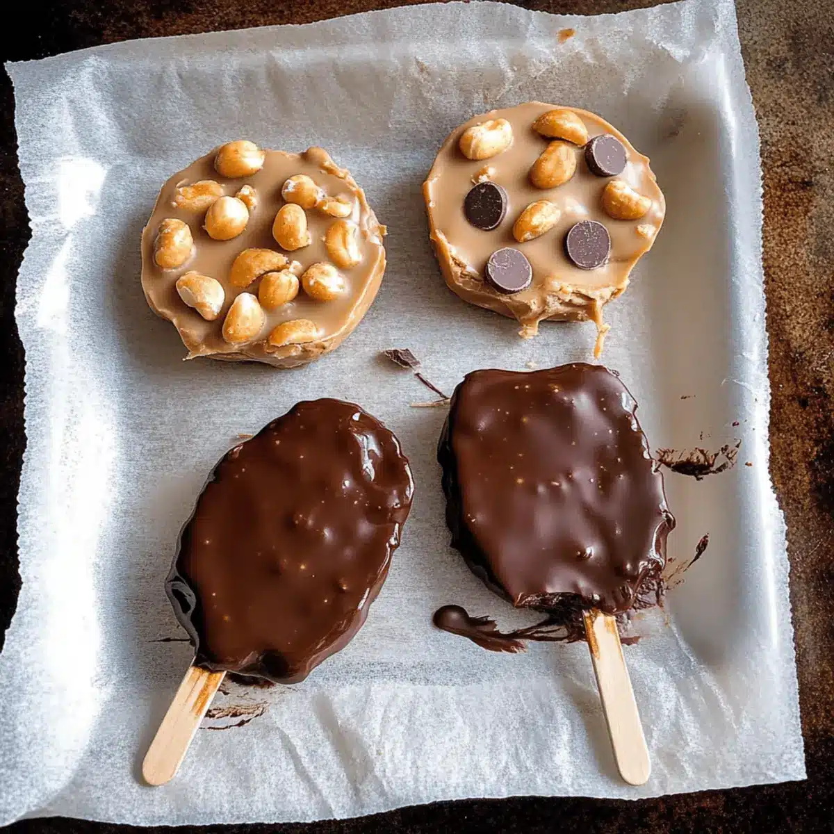 Easy Buster Bars – Guilt-Free Chocolate Peanut Butter Bliss 1 Buster Bars zg12gj