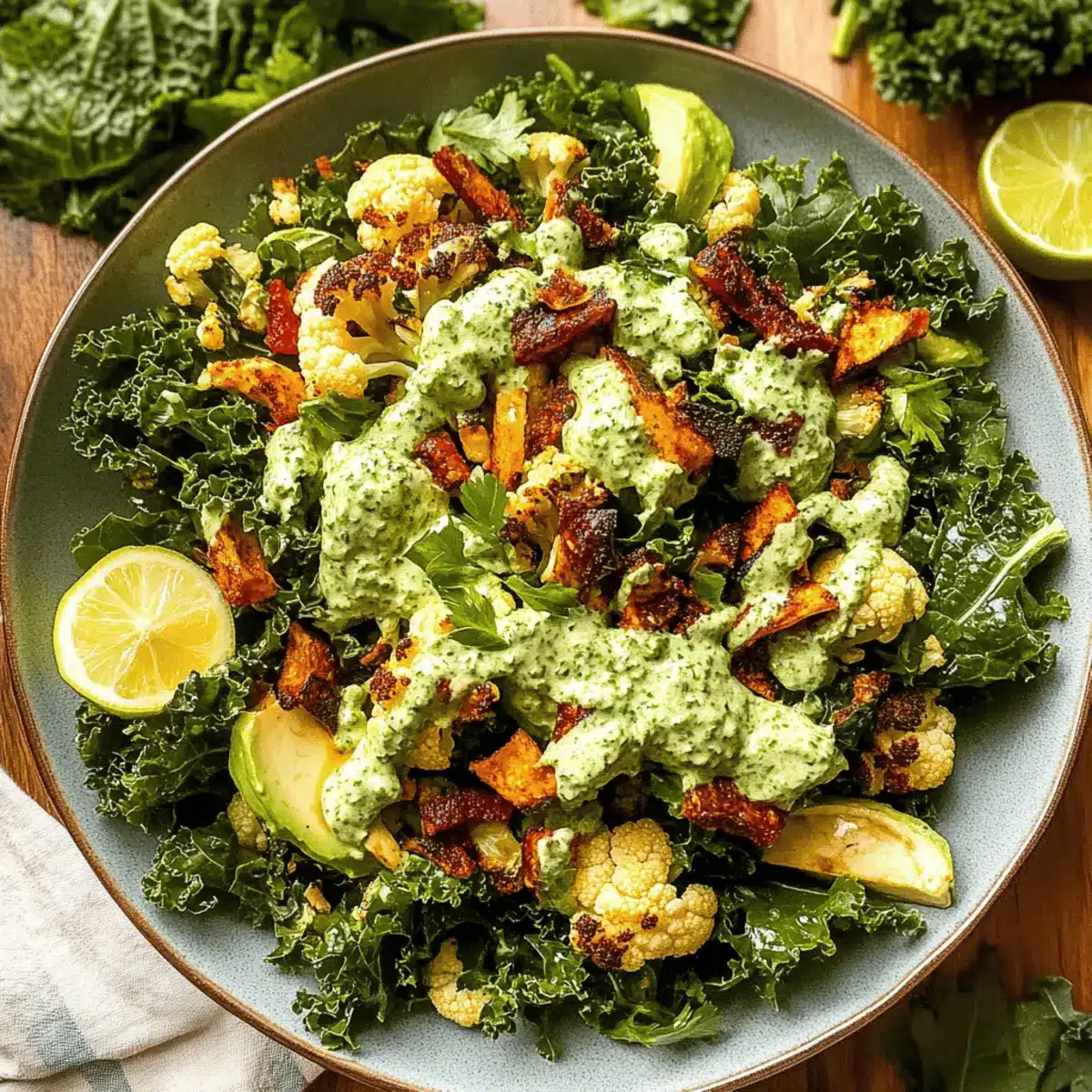 Vibrant Cauliflower Green Goddess Salad for a Healthy Boost 3 Cauliflower Green Goddess Salad i2dm2j