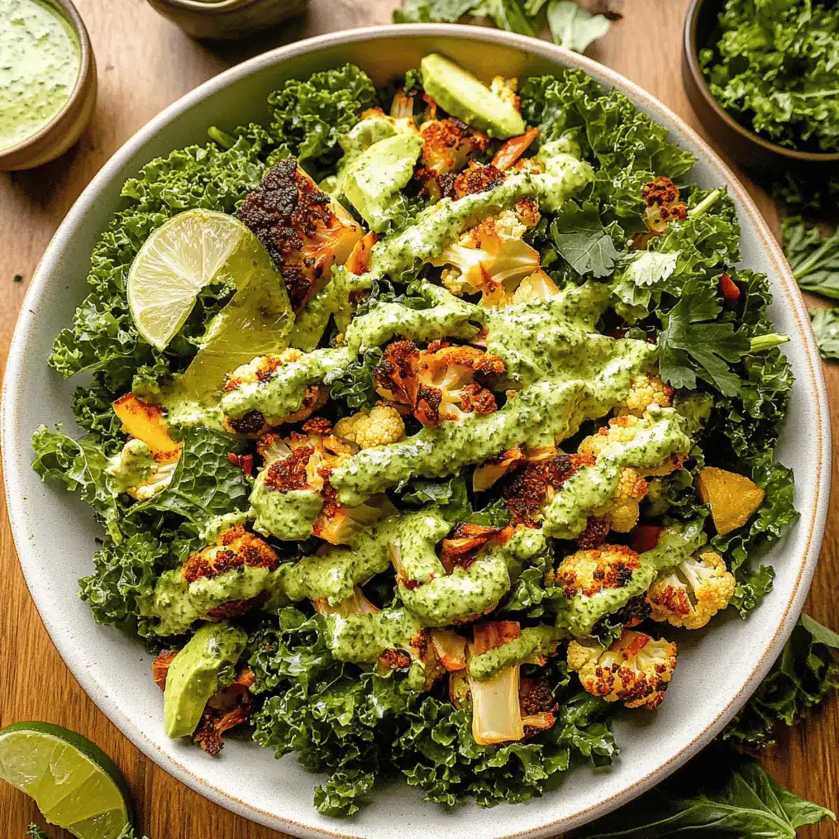 Vibrant Cauliflower Green Goddess Salad for a Healthy Boost 3 Cauliflower Green Goddess Salad pyn2pi