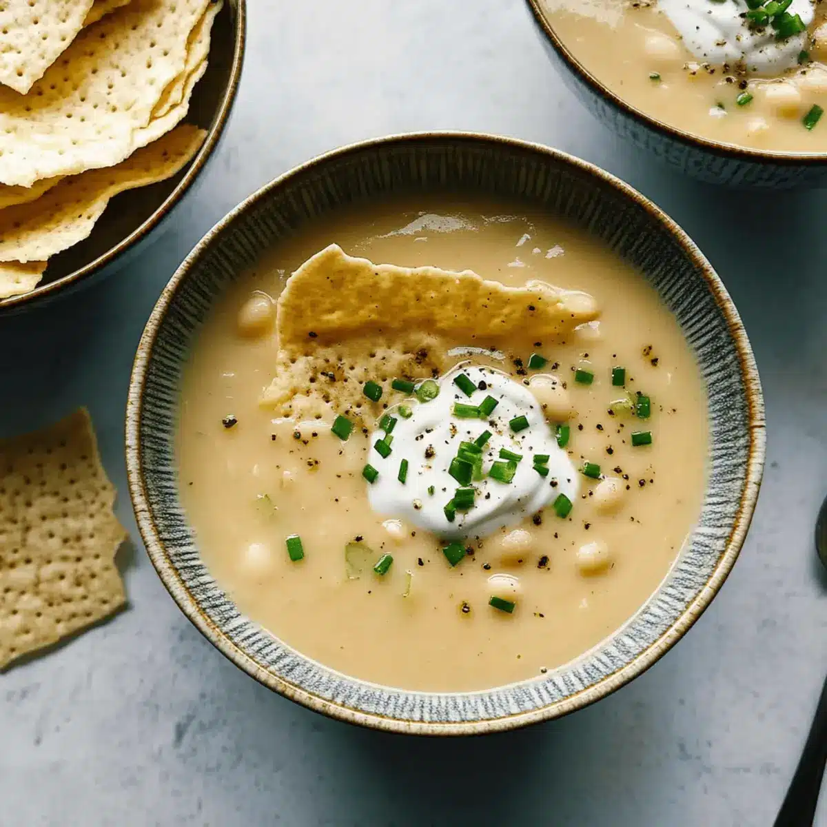 Cauliflower Potato and White Bean Soup covzau