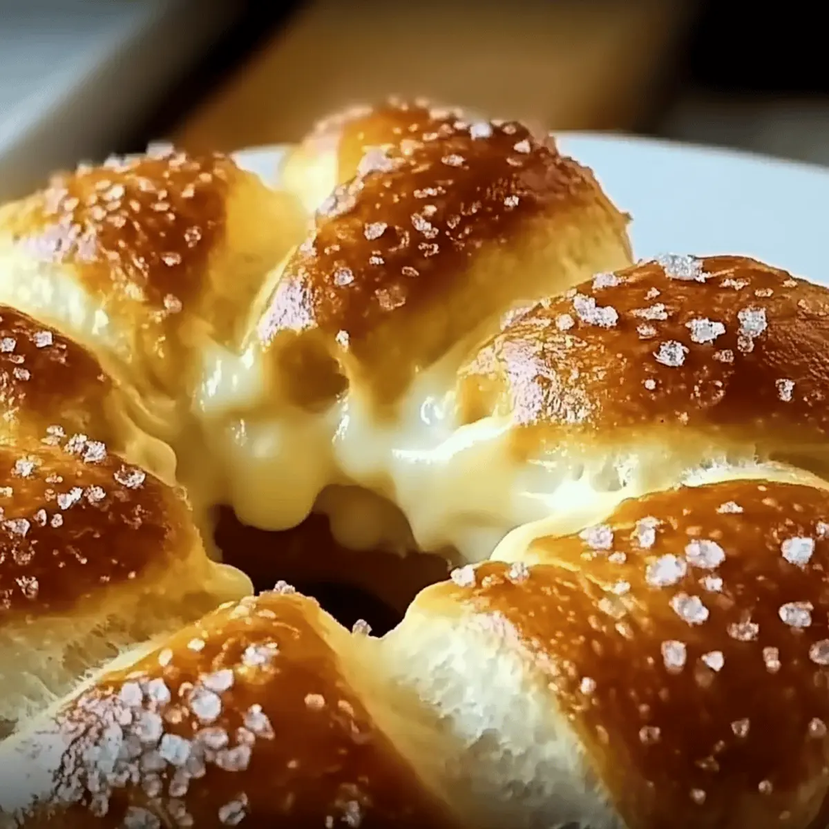 Cheese-Stuffed Pretzels: Warm, Chewy, and Irresistibly Cheesy 4 Cheese-Stuffed Pretzels